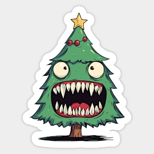 The Nightmare Before Christmas Tree Sticker